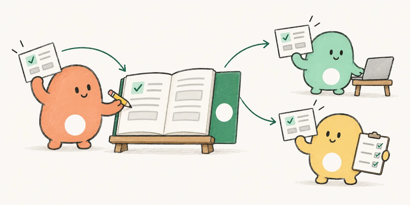 A Codex agent writes a solved recipe into Lispa’s shared brain; Claude and Grok agents pick up the same recipe for their own tasks.
