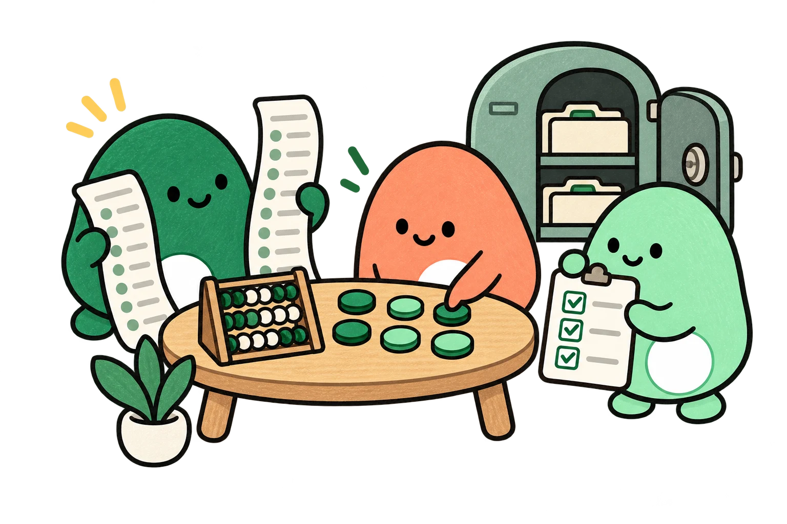 Lispa egg agents illustrate make the numbers agree for financial technology.
