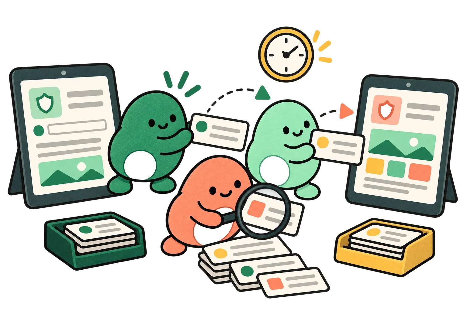 Lispa egg agents illustrate keep the quote in sync for insurance technology.