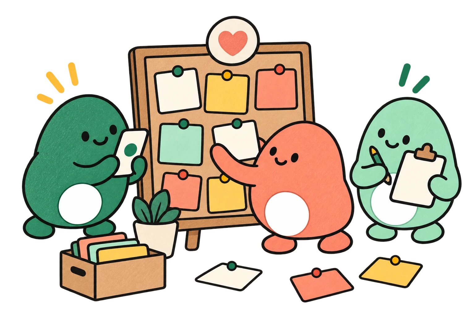 Lispa egg agents illustrate make room for every volunteer for nonprofits & associations.