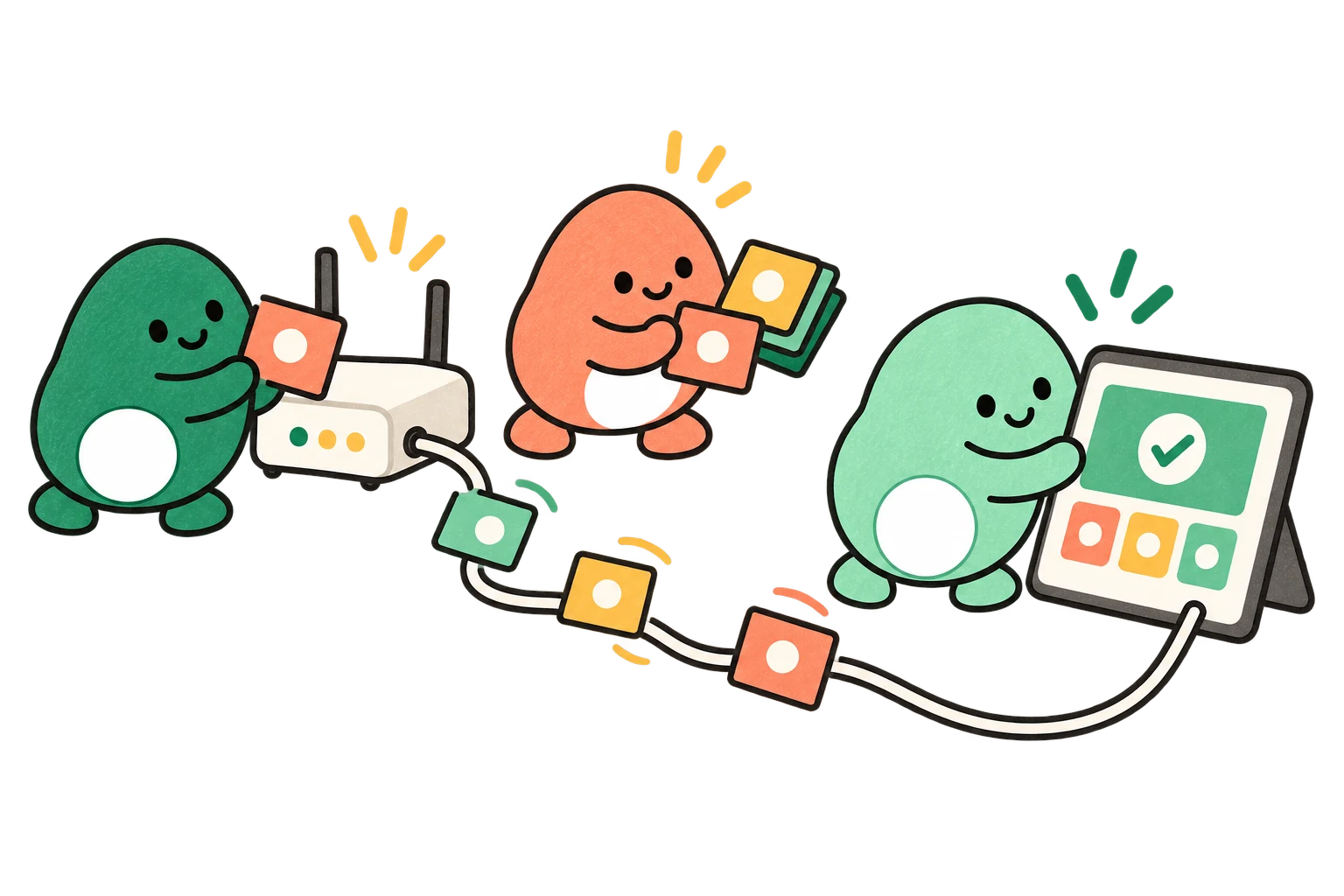 Lispa egg agents illustrate follow every service event for telecommunications.